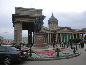 La famosa avenida Nevsky Prospekt.